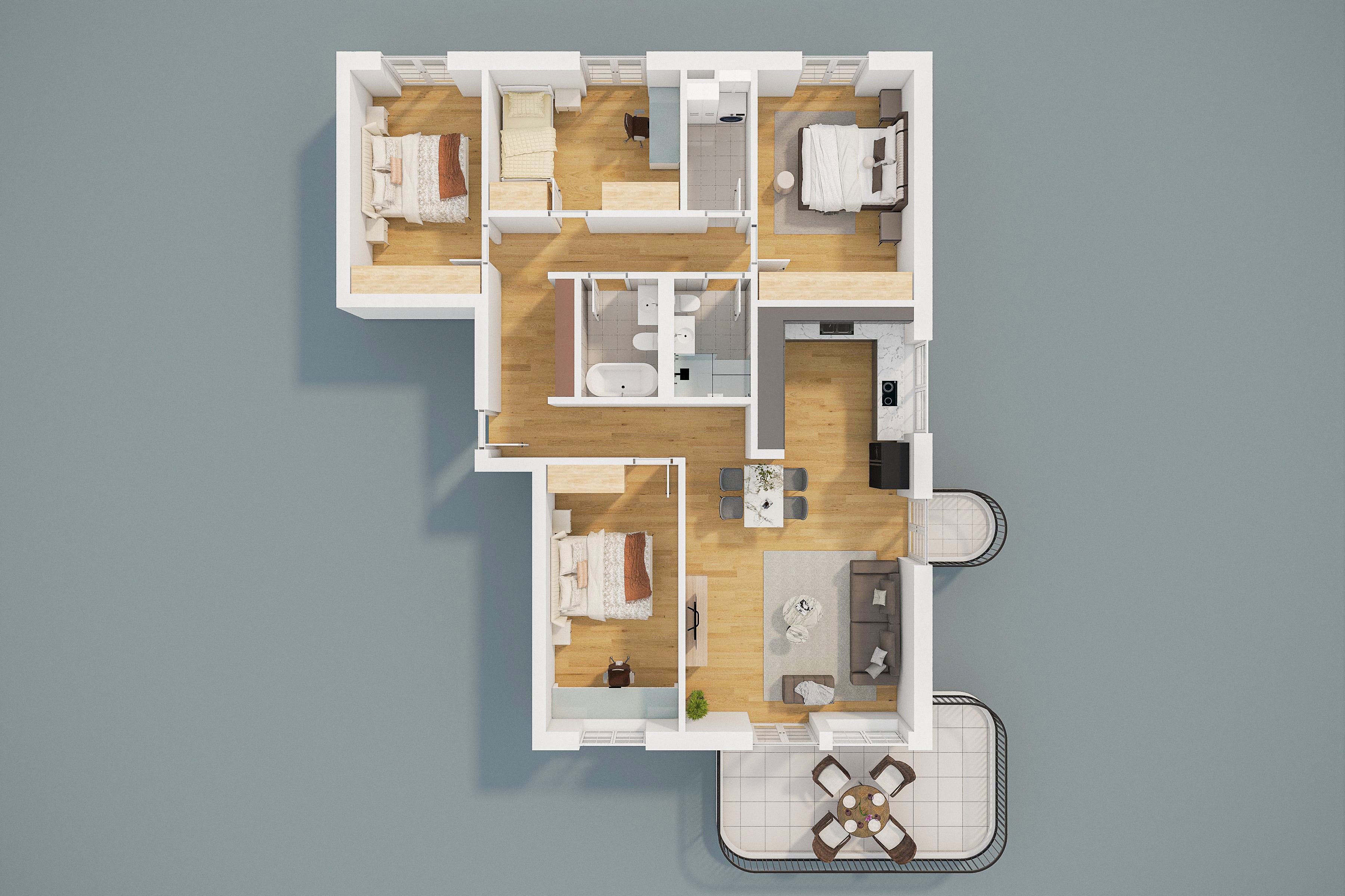 H-S Real Estate Solutions GmbH — Apartment – Bild 1 von 3