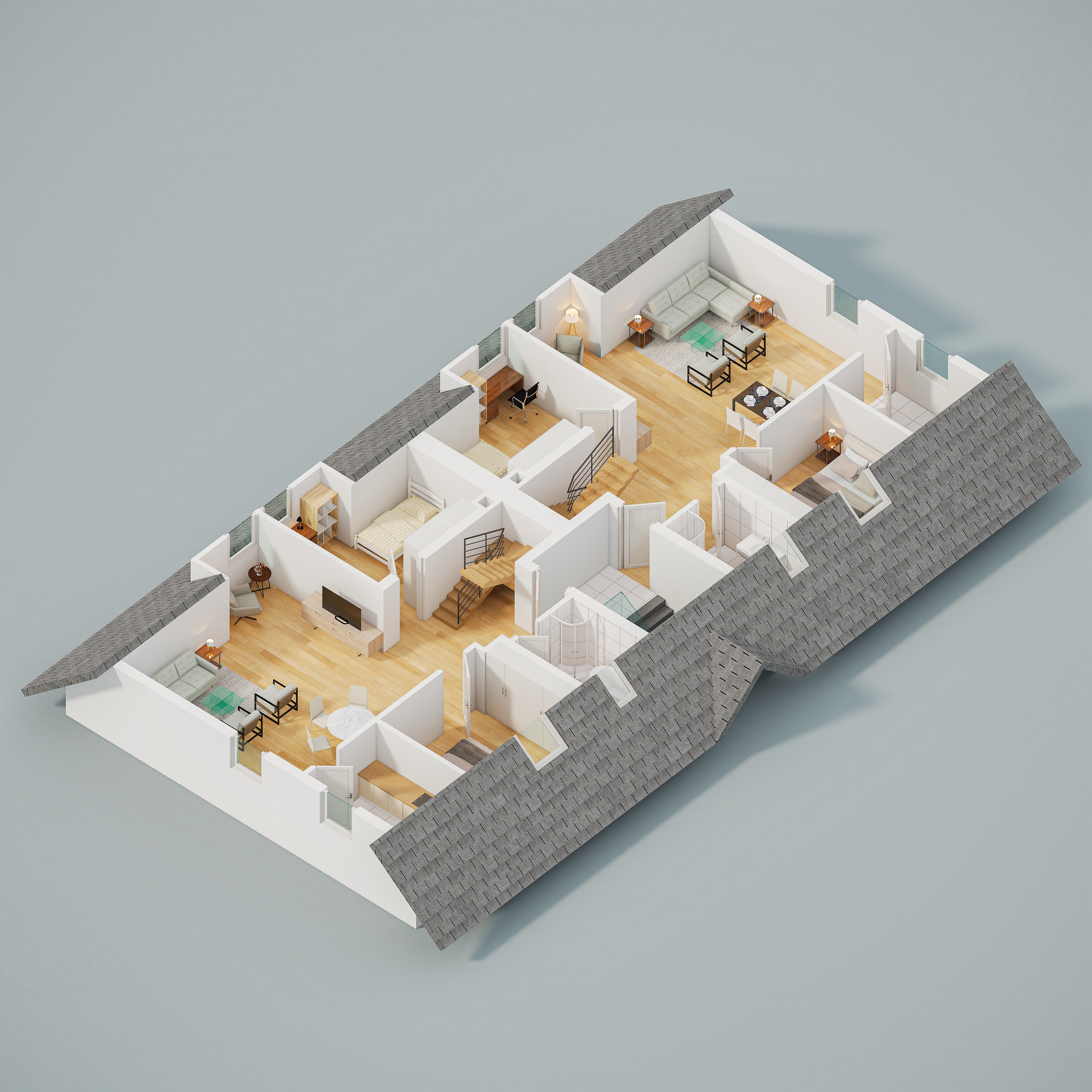 Weber Hausverwaltung — Dachgeschoss-Wohnung – Bild 1 von 3