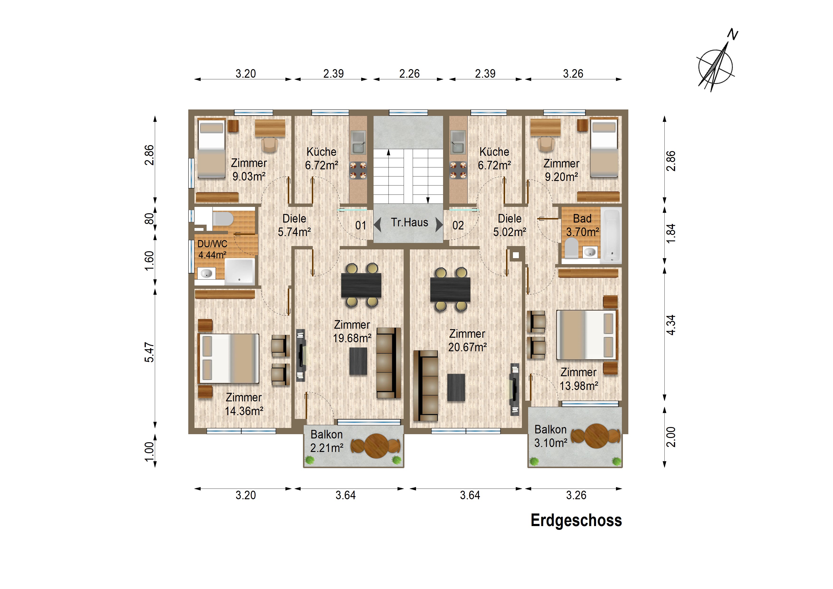Weber & Bartsch GmbH — Mehrfamilienhaus – Bild 2 von 3